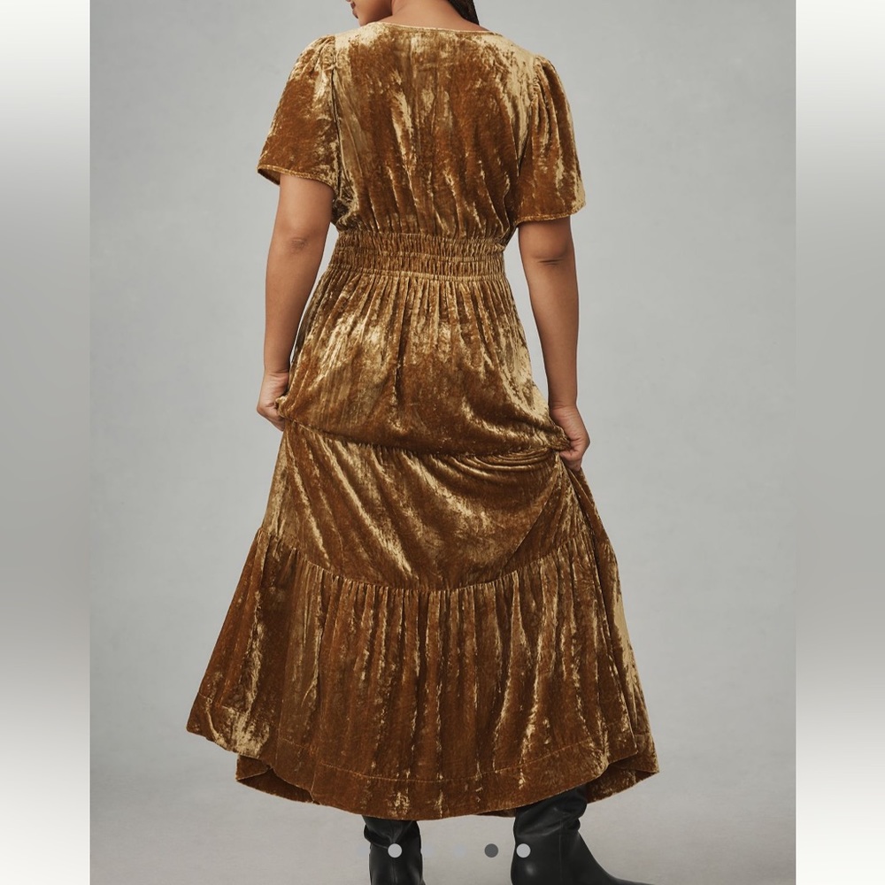 Anthropologie The Somerset maxi dress: velvet edition - Picture 4 of 16
